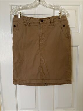Sonoma Tan Pencil Skirt